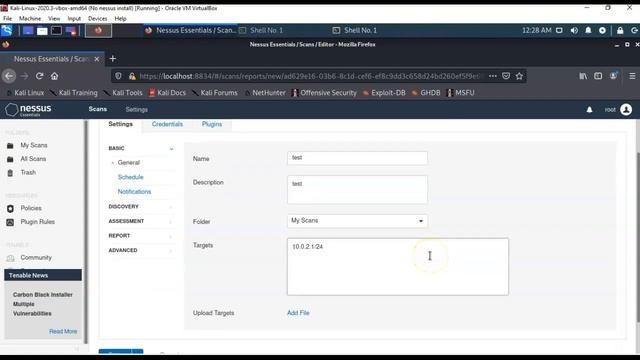 Scanning for Vulnerabilities Using Nessus смотреть онлайн