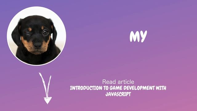 Introduction to game development with JavaScript