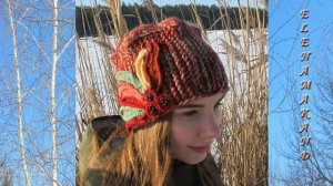 Шапка и Мини-Шарф. Вязаные Комплекты. Hat and Scarf Mini. knit complects