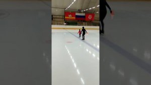 Фигурное катание. 4 года. Яшина Дарья. Соревнования по элементам. Первый год обучения.