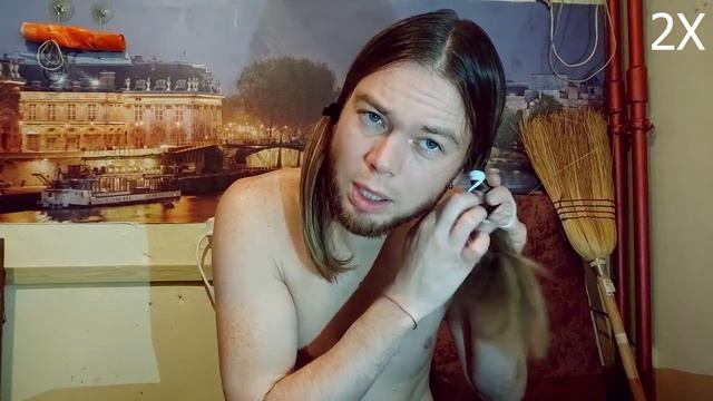 Кривая стрижка за 5 минут без помощников смотреть онлайн