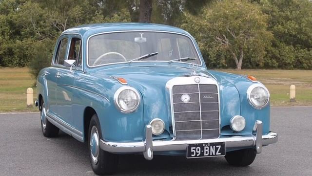 1959 Mercedes Benz 220S Sedan смотреть онлайн