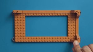 Lego NES - Magical scrolling TV, Nintendo with a Mario World inside (ASMR)
