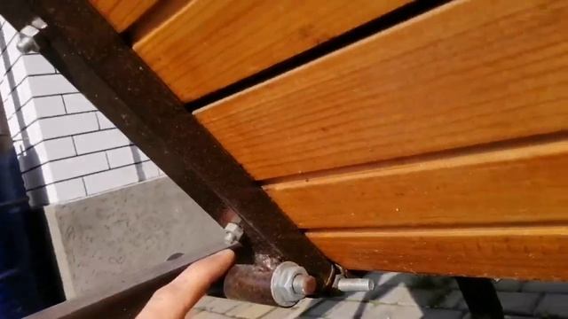 Садовая качель своими руками. Чертёж.