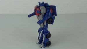 Transformers 4 Age Of Extinction: Optimus Prime One Step Changer Toy Review, Hasbro