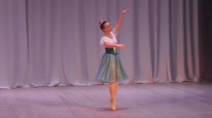 Елизавета Веселина-Ларчикова. Вариация Лизы из балета "Тщетная предосторожность" (04/04/2021)