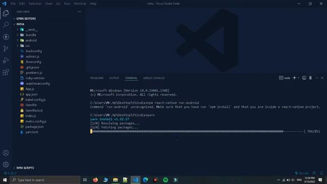 android project not found | are you sure this is a react native project? [SOLVED] Hindi React Nativ смотреть онлайн