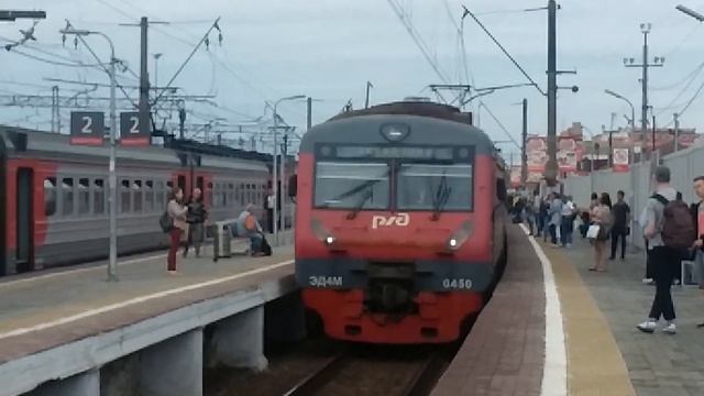 ЭД4М-0450 На станции Дмитров смотреть онлайн