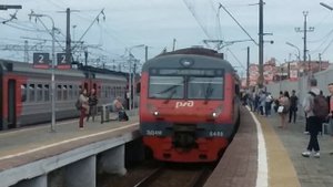 ЭД4М-0450 На станции Дмитров