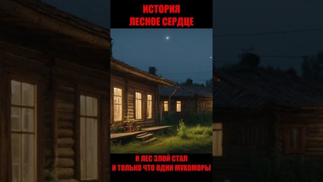 Страшная история на ночь. Лесное сердце