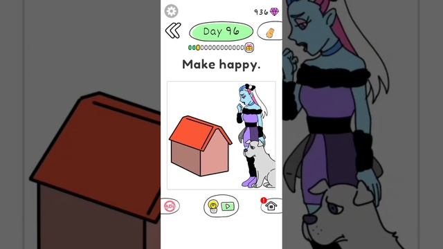 Draw Happy Monster : Fun Game Level 91 to 100 Android-iOS Walkthrough смотреть онлайн