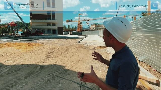 Новости со строительной площадки ЖК «Атлас Апарт-отель и СПА» - июль 2022г.