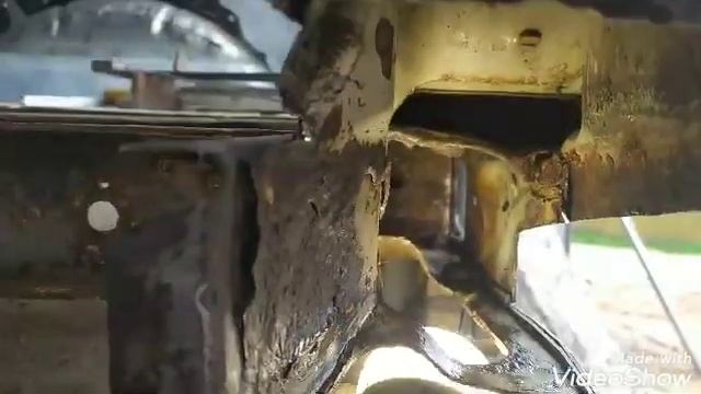 Завершение работы по сварке кузова vw t4. смотреть онлайн