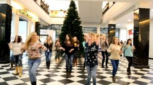 Flash mob in Galileo (Minsk)