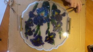 Декоративные салфетки в эпоксидной смоле