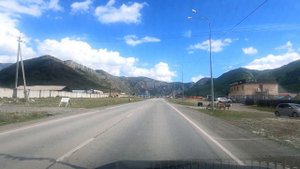 село Акташ, Улаганский район, Республика Алтай август 2023г.