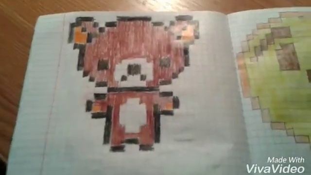 Мои рисунки по клеточкам смотреть онлайн