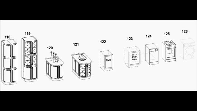 ПЕНАЛЫ ДЛЯ ДУХОВЫХ ШКАФОВ КУХНИ