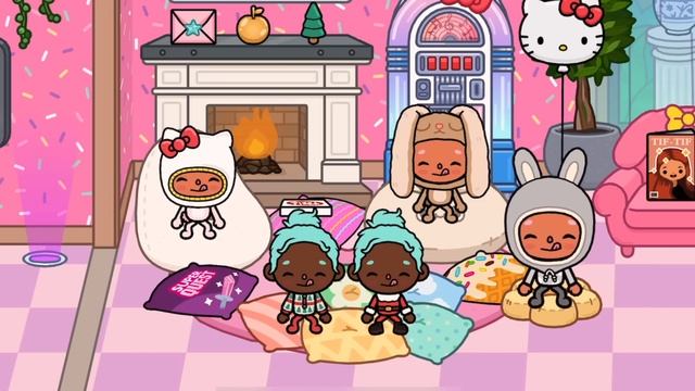 ДЕТИ ОСТАЛИСЬ ОДНИ В ОСОБНЯКЕ! ? Toca Boca Life World смотреть онлайн