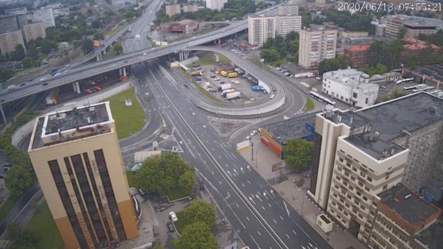 Москва - Нижегородская улица - веб камера 13.06.2020, 04:56