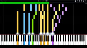 Rammstein - Ohne Dich Synthesia Piano Tutorial (midi) //chrigi59