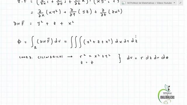 Teorema de la Divergencia de Gauss - Gauss's Divergence Theorem - Video 168 смотреть онлайн