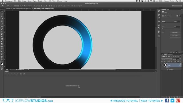 How to Create a Loading Circle Animation in Adobe Photoshop смотреть онлайн