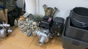 Высоконапорная мотопомпа Дипсис-1500/20л.с. для поиска золота.