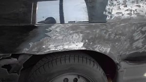 ваз 2113 . ремонт заднего крыла