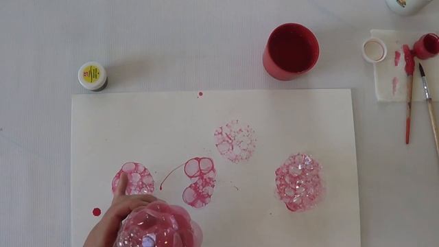 Серия уроков рисования "Яркие краски лета" с Колоритом. Рисование мыльными пузырями. смотреть онлайн