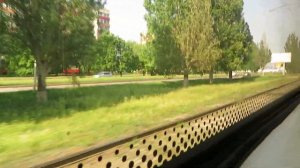 Поездка на трамвае 71-623-02 № 135 по маршруту №2 в Нижнекамске . (23.05.2021)