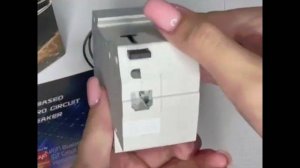 Умный автоматический выключатель Tuya WiFi 16А однополюсный на DIN-рейку с голосовым управлением