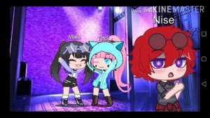 Девочка с картинки Клип Gacha Club