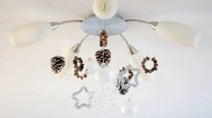 Как украсить люстру на новый год: подборка идей