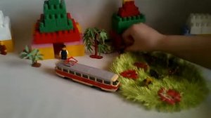 Развивающая игра для детей. Как работает трамвай