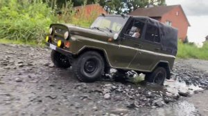 Уаз 469 не deagostini самодельный rc uaz 1:8