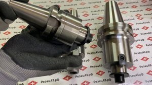 Фрезерные патроны для зажима насадных (торцевых) фрез 40 мм с конусами BT40/BT50 (ISO40/ISO50/7:24)