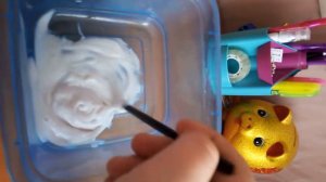 Делаю слайм!!!😱 Из: шампуни, зубной пасты и соли!