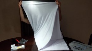 120 INCH PROJECTOR SCREEN UNBOXING | 10 FOOT MOVIE SCREEN