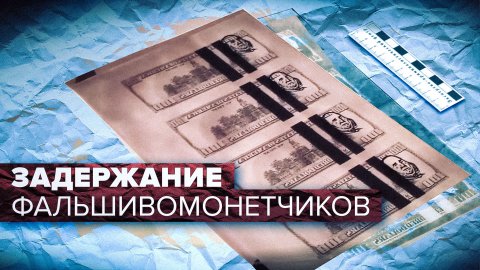 ФСБ опубликовало видео задержания банды фальшивомонетчиков