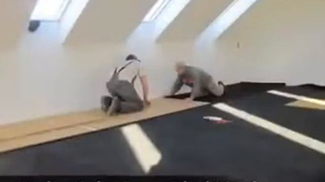 Звукоизоляция пола панелями Фонстар Phonestar смотреть онлайн