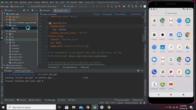 Flutter : How to change App Logo in Flutter | flutter_launcher_icon package смотреть онлайн