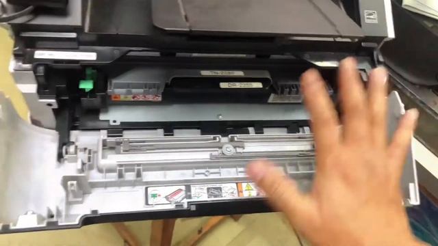 How to reset drum brother fax 2840