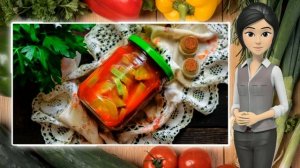 Кабачки с томатной пастой на зиму