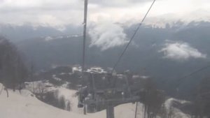 Красная Поляна. Роза Хутор в марте.