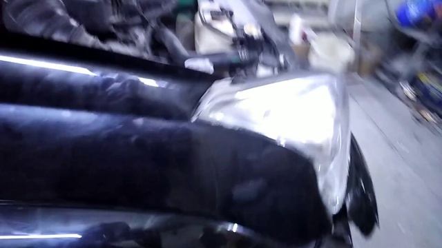 Ремонт Тойота Ленд Крузер Прадо 120. И как снять передний бампер с 120го праздника.