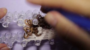 Ёжик из резиночек/Как плести из резинок игрушку/Rainbow loom animals