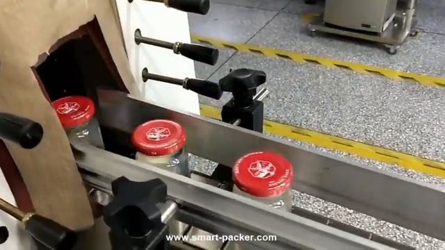 Пищевая стеклянная бутылка банка прозрачная пленка рукава резки уплотнительная упаковочная машина с