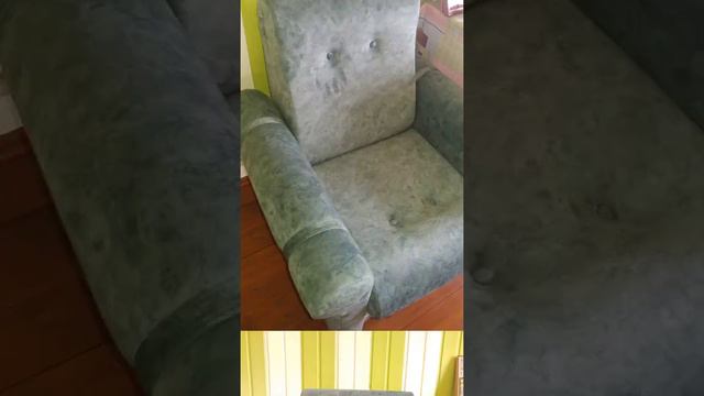 Перетяжка советских кресел.