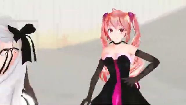 Танец вокалоидов Мику Хатсуне , Луки Мегурине, Хаку Йоване, Тето Касане и Рин Кагамине смотреть онлайн